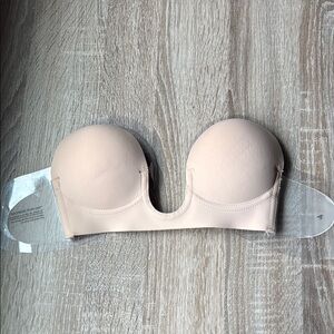 Strapless Backless Nude Bra
